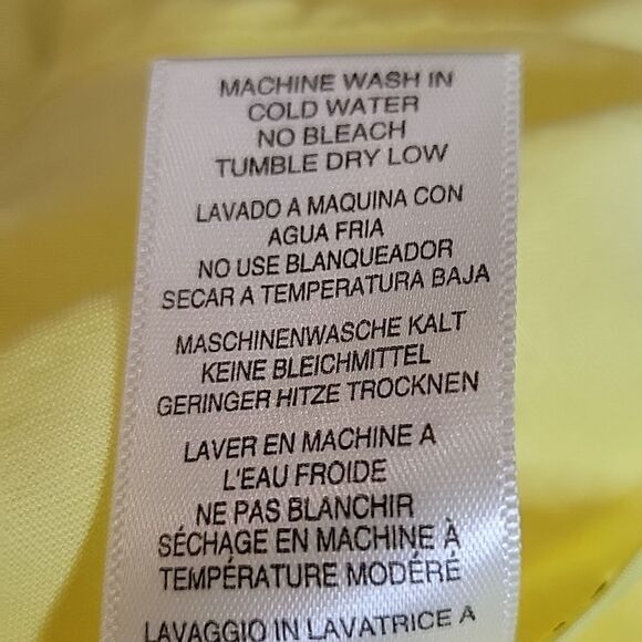 Anthropologie Cloth & Stone Yellow Tencel Tank Top Size XS - Picture 6 of 7